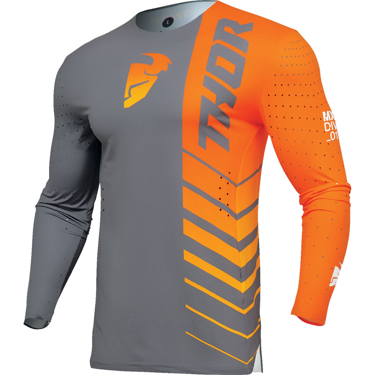 Thor Prime Analog Jersey - Charcoal/Orange