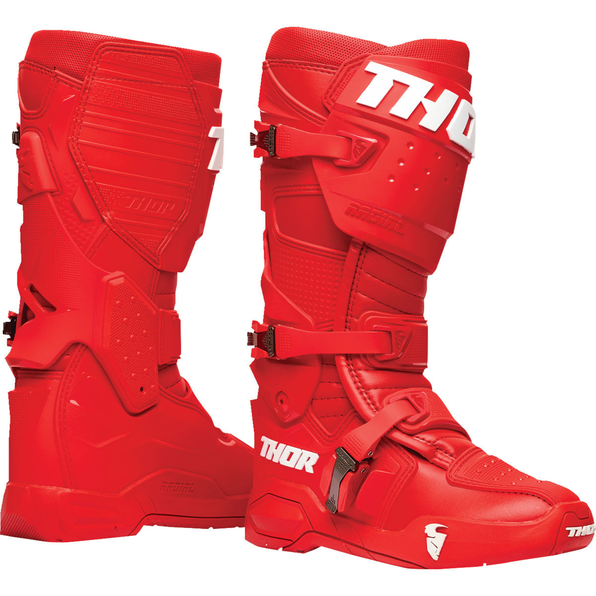 Thor Radial Boots - Red