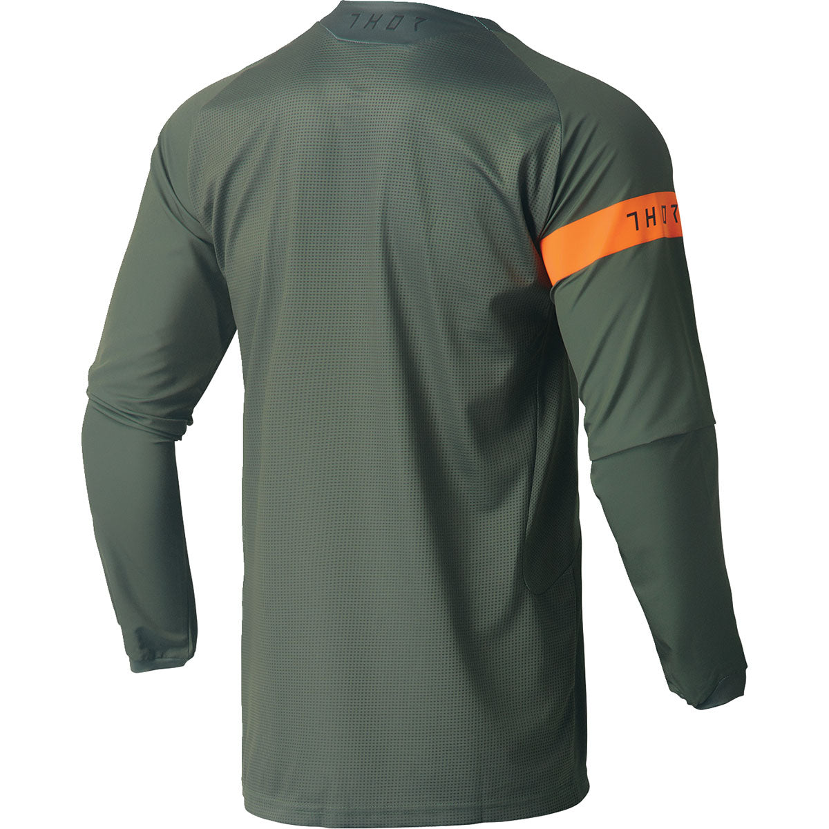 Thor Range Jersey - Army Green/Orange