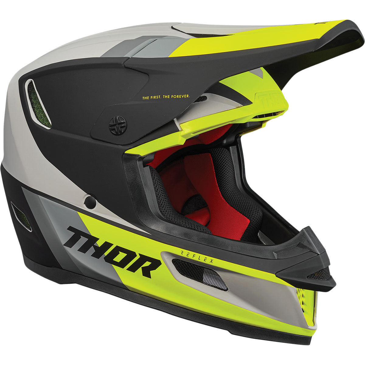 Thor Reflex MIPS Apex Helmet CLOSEOUT - Acid/Gray