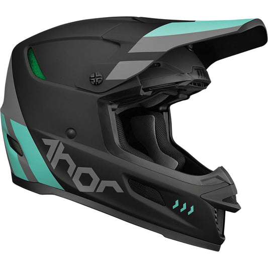 Thor Reflex MIPS Cube Helmet CLOSEOUT - Black/Mint