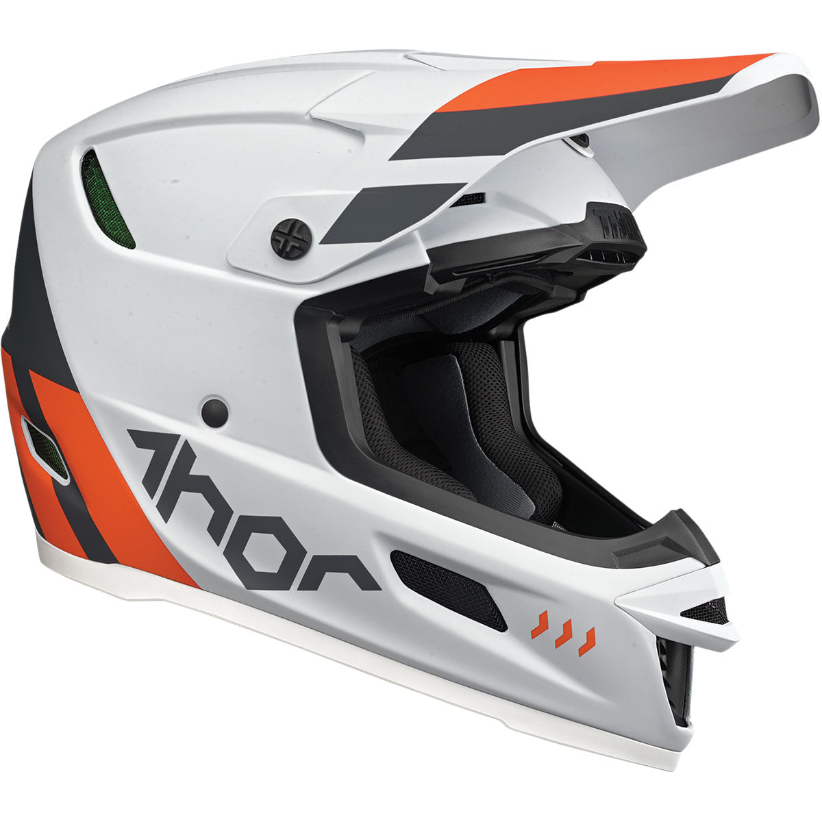 Thor Reflex MIPS Cube Helmet CLOSEOUT - Gray/Orange