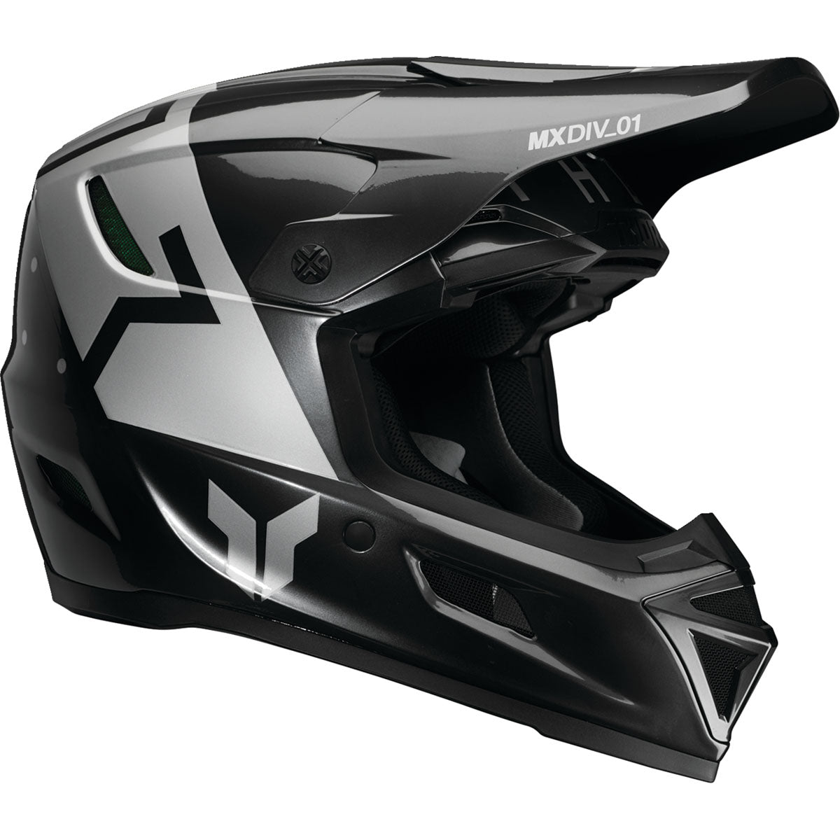 Thor Reflex Sport MIPS Rogue Helmet - Charcoal/Silver