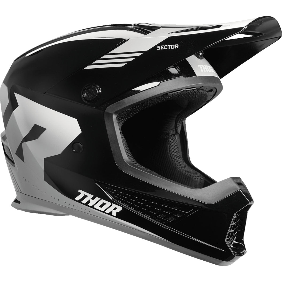 Thor Sector 2 Carve Helmet - Black/White