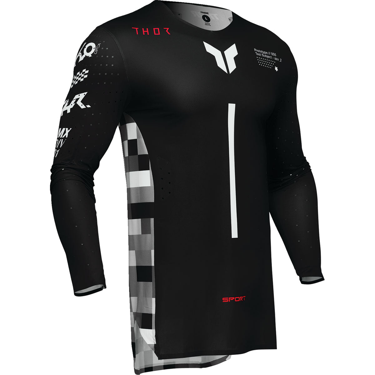 Thor SPORTMODE Riot Jersey - Black/Red