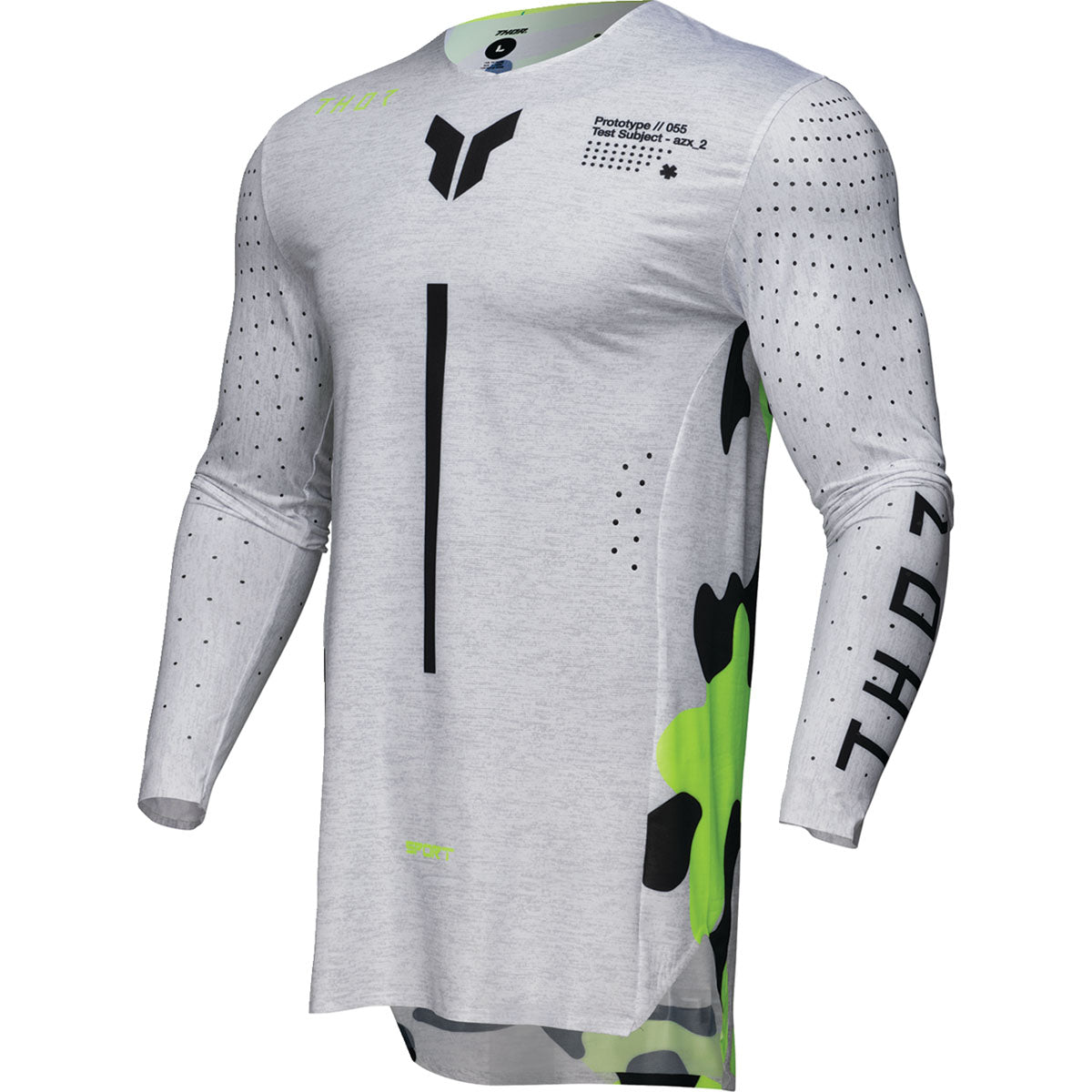 Thor SPORTMODE Riot Jersey - White/Acid