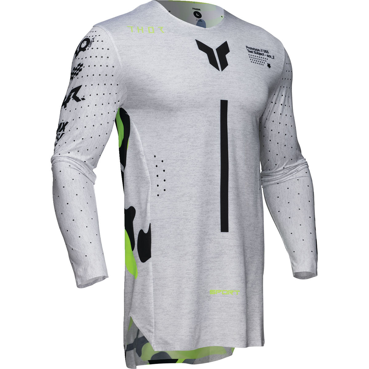 Thor SPORTMODE Riot Jersey - White/Acid