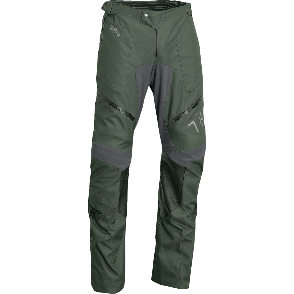 Thor Terrain Over-the-Boot Pants - Army Green/Charcoal