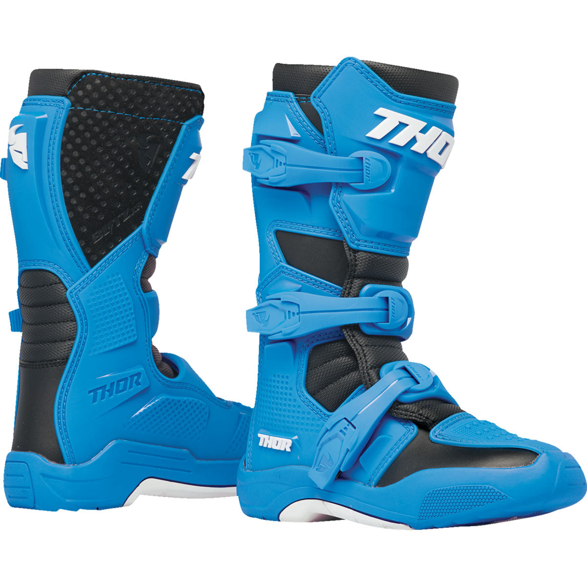 Thor Youth Blitz XR Boots - Black/Blue