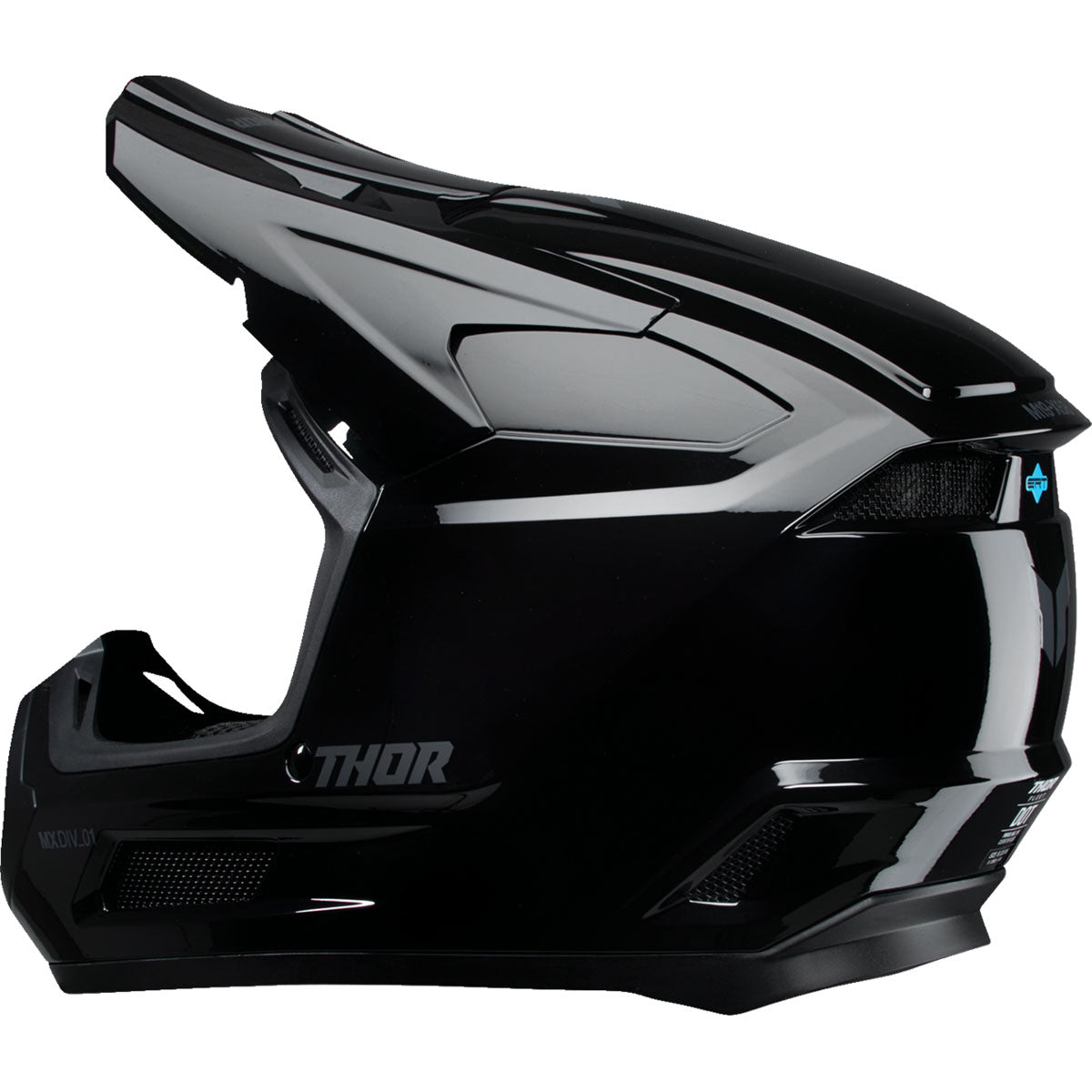 Thor Youth Fleet Blackout Helmet - Blackout