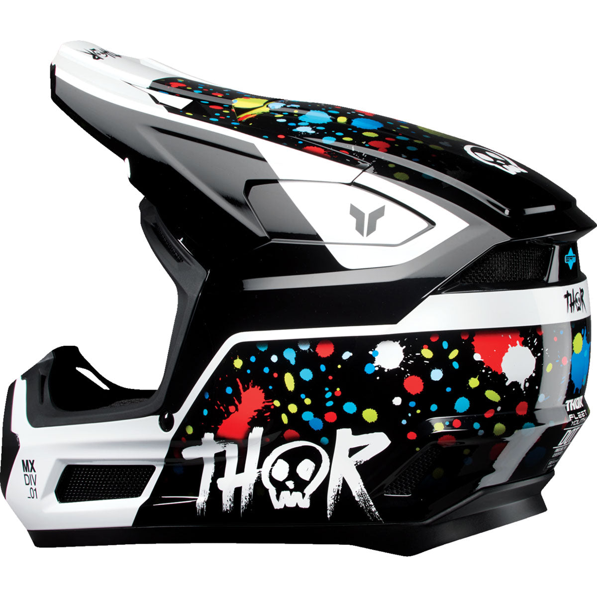 Thor Youth Fleet Splat Helmet - Splat