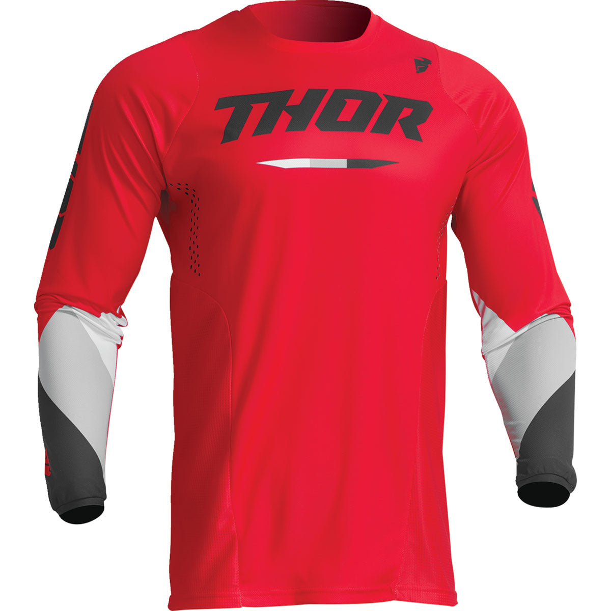 Thor Youth Pulse Tactic Jersey - Red