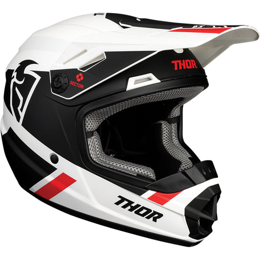 Thor Youth Sector MIPS Split Helmet CLOSEOUT - White/Black