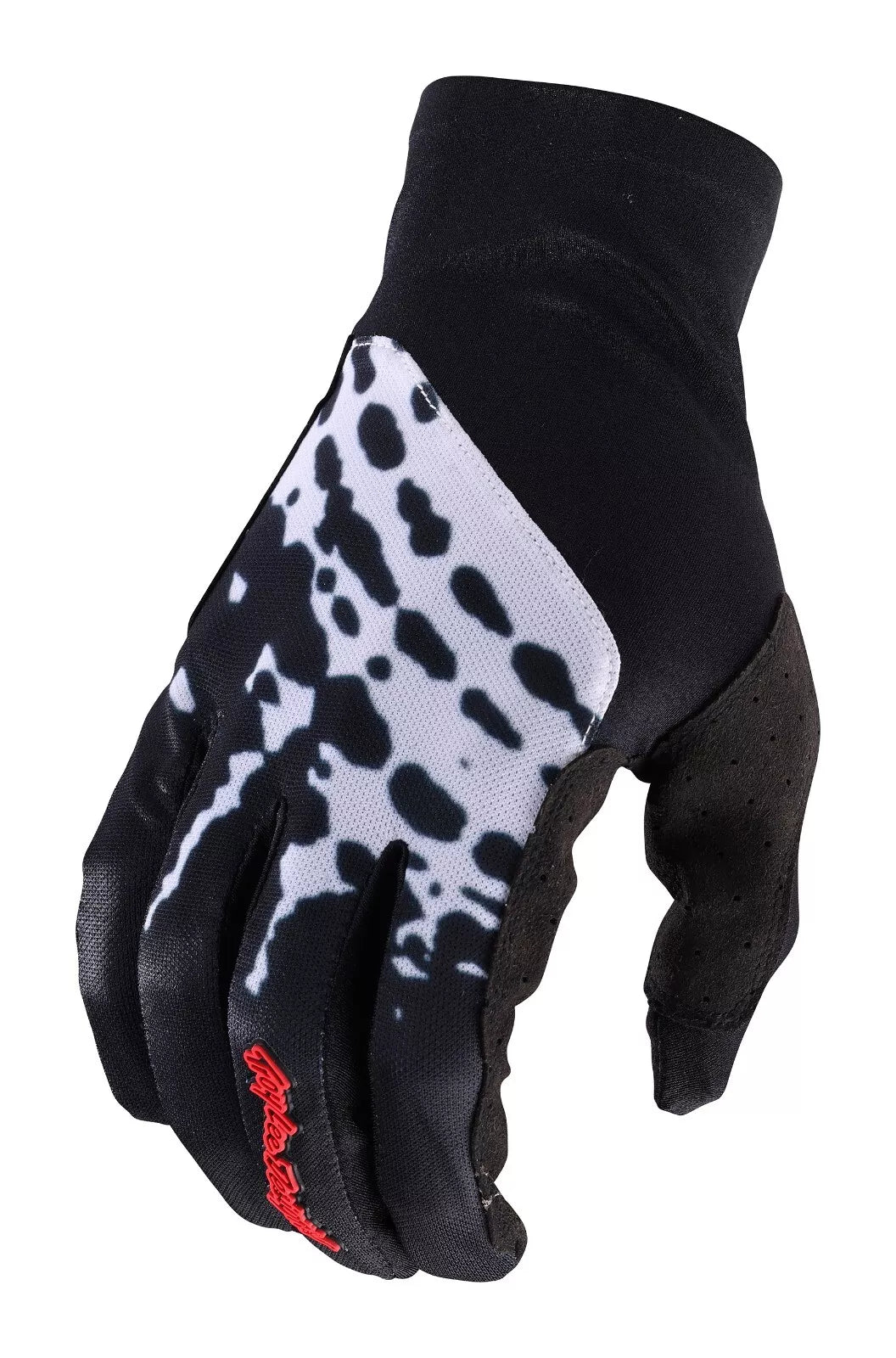 Troy Lee Designs Flowline Gloves CLOSEOUT - Big Spin Black / White