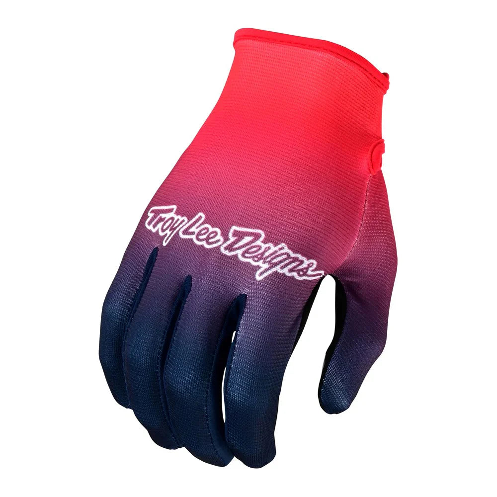 Troy Lee Designs Flowline Gloves CLOSEOUT - Faze Red / Navy