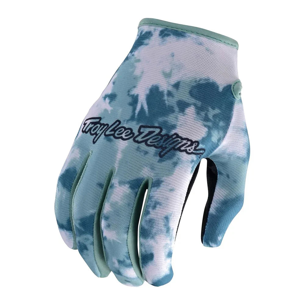 Troy Lee Designs Flowline Gloves CLOSEOUT - Plot Blue Haze