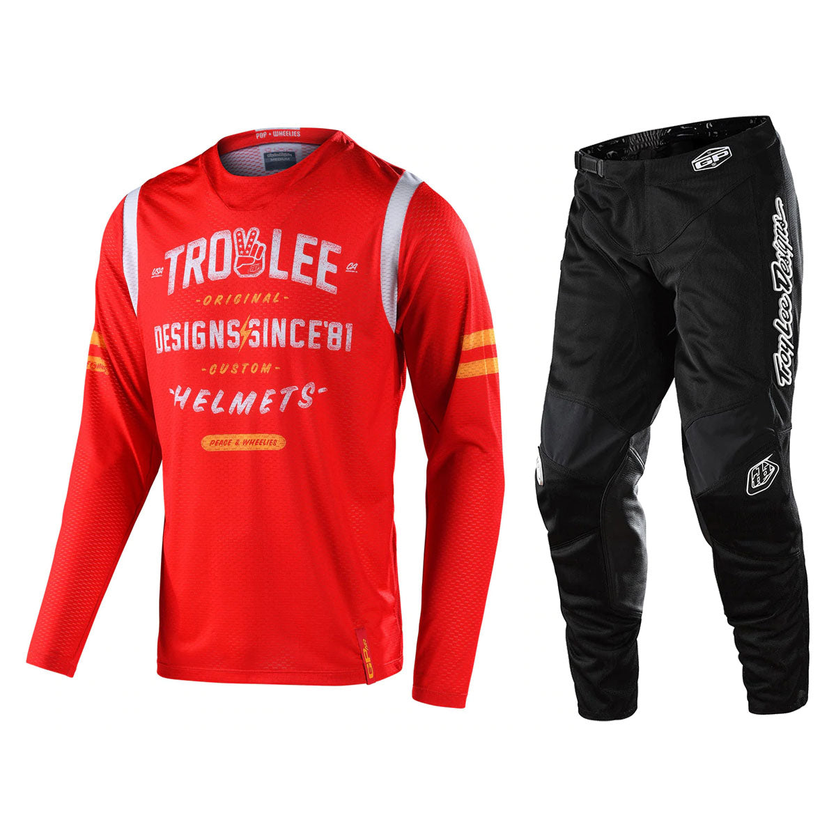 Troy Lee Designs GP Air Roll Out Gear Set - Red