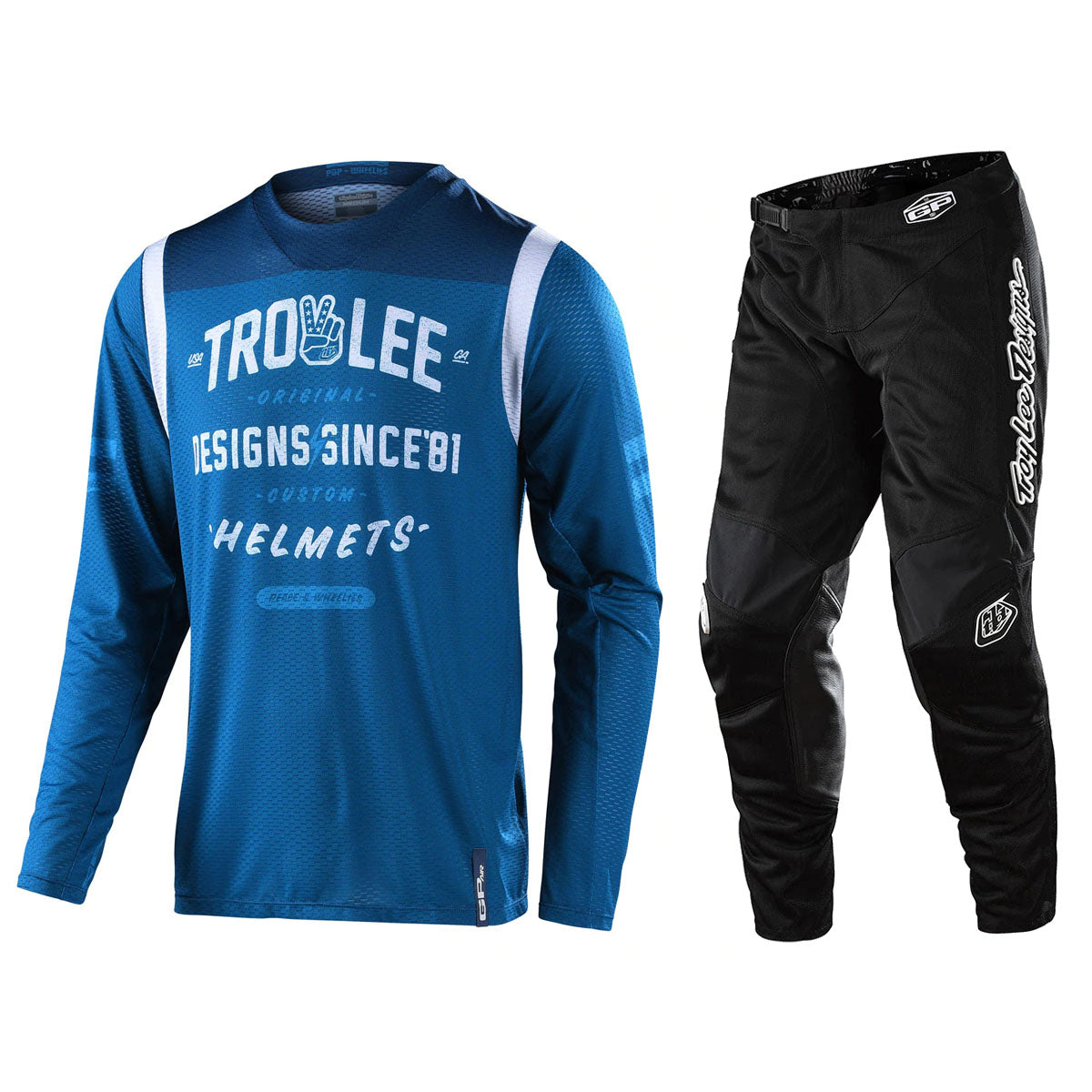 Troy Lee Designs GP Air Roll Out Gear Set - Slate Blue