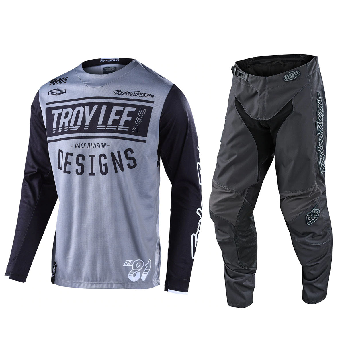 Troy Lee Designs GP Race 81 Gear Set - Grey