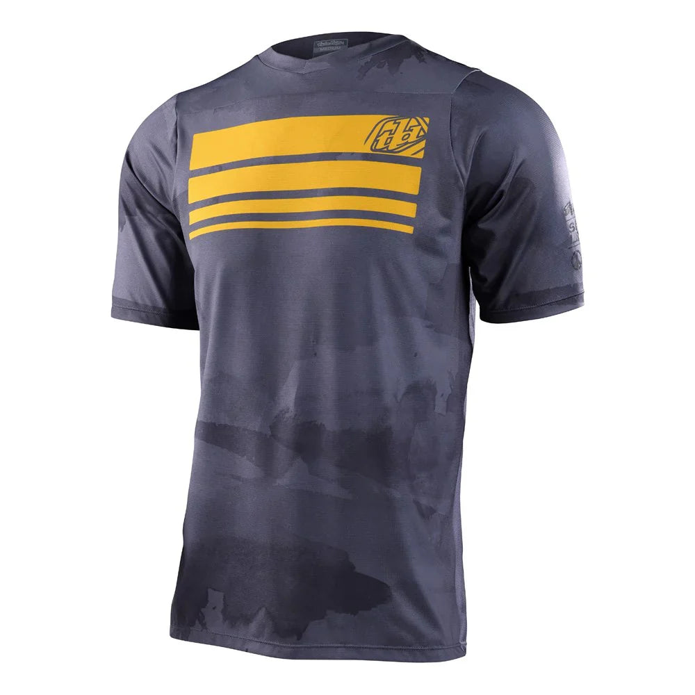 Troy Lee Designs Skyline Short Sleeve Jerseys CLOSEOUT - Blocks Charcoal