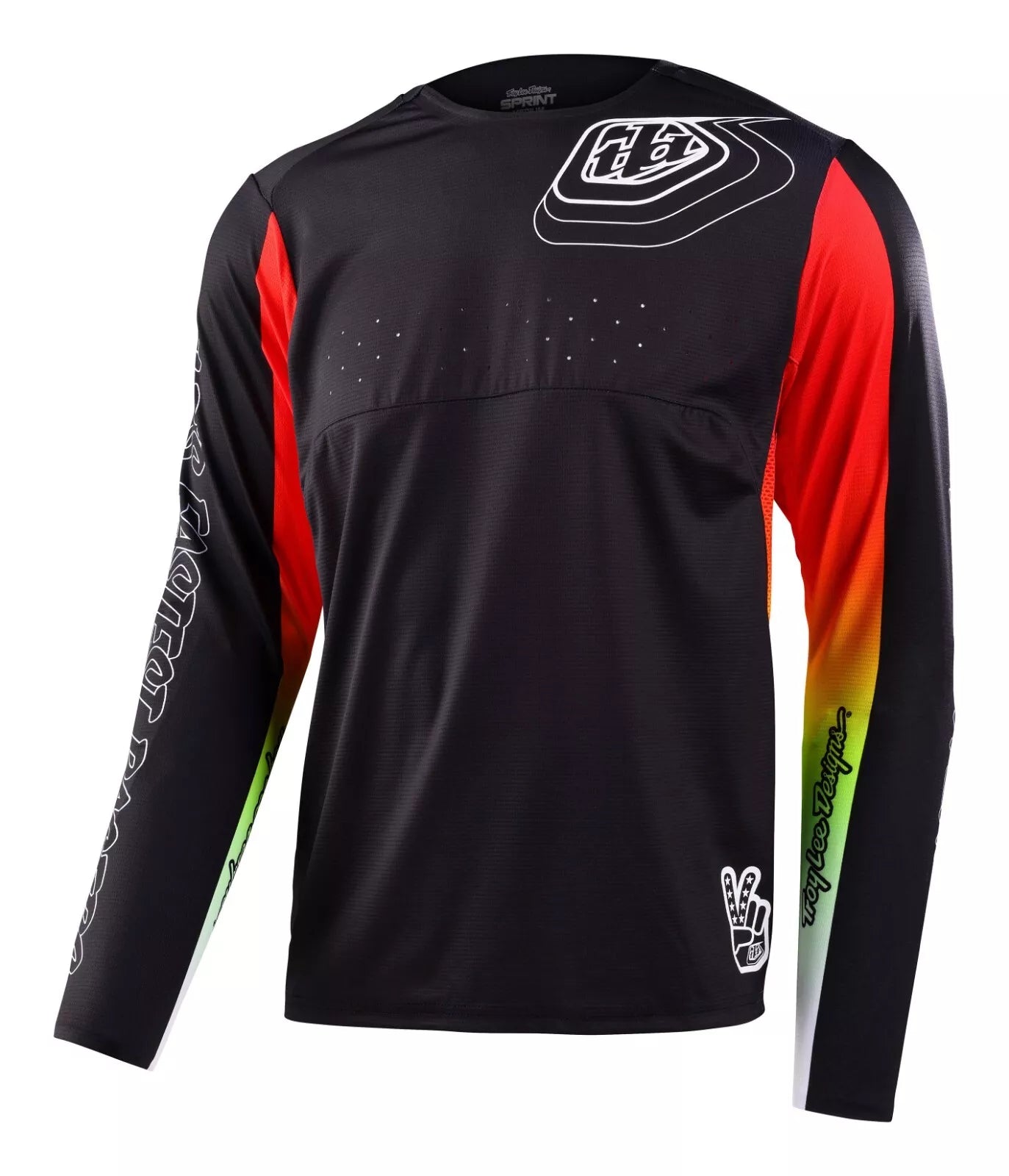 Troy Lee Designs Sprint Jerseys CLOSEOUT - Richter Black