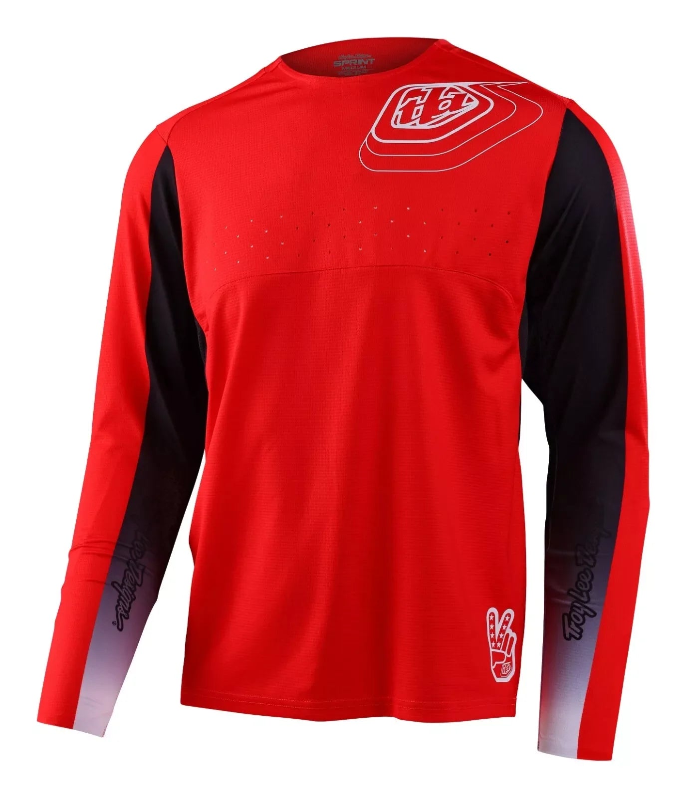 Troy Lee Designs Sprint Jerseys CLOSEOUT - Richter Race Red