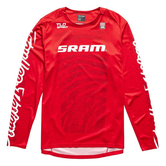 Troy Lee Designs Sprint Jerseys - Sram Shifted Fiery Red