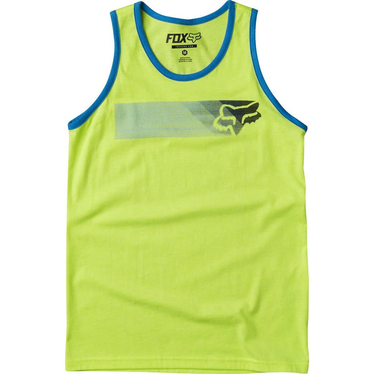 Fox Racing Youth Wired Tank Top Fluorescent Yellow Large LG - ExtremeSupply.com