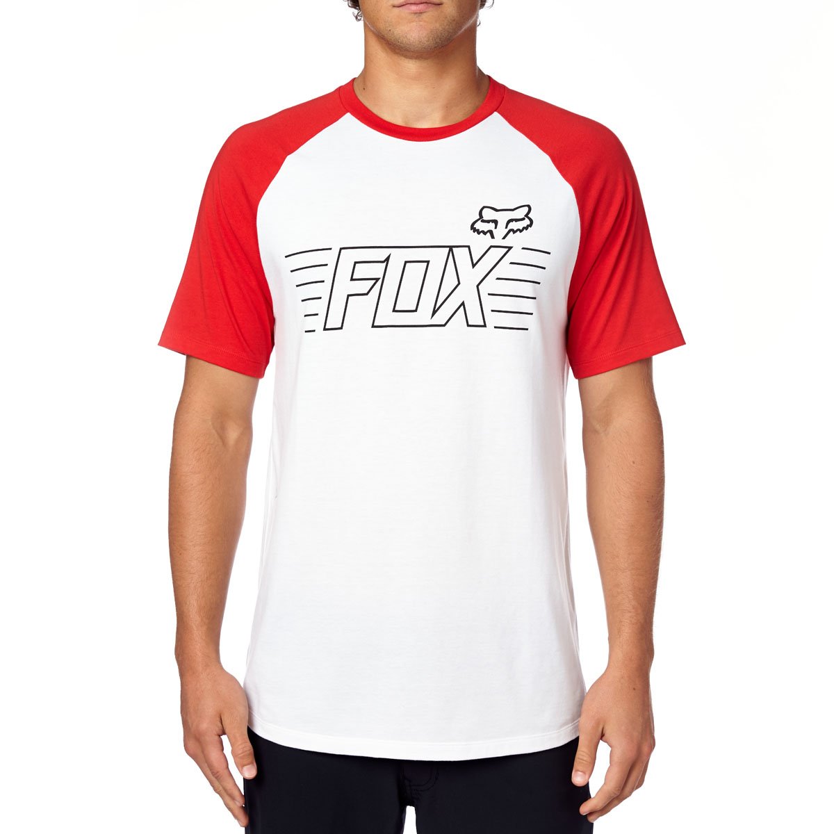 Fox Racing Conjurer Raglan Tee Optic White 2XL XXLarge - ExtremeSupply.com