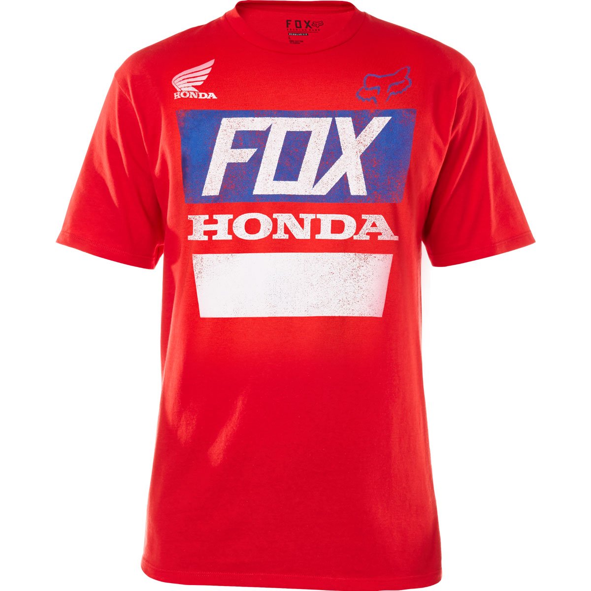 Fox Racing Honda Distressed Tee Red XLarge - ExtremeSupply.com