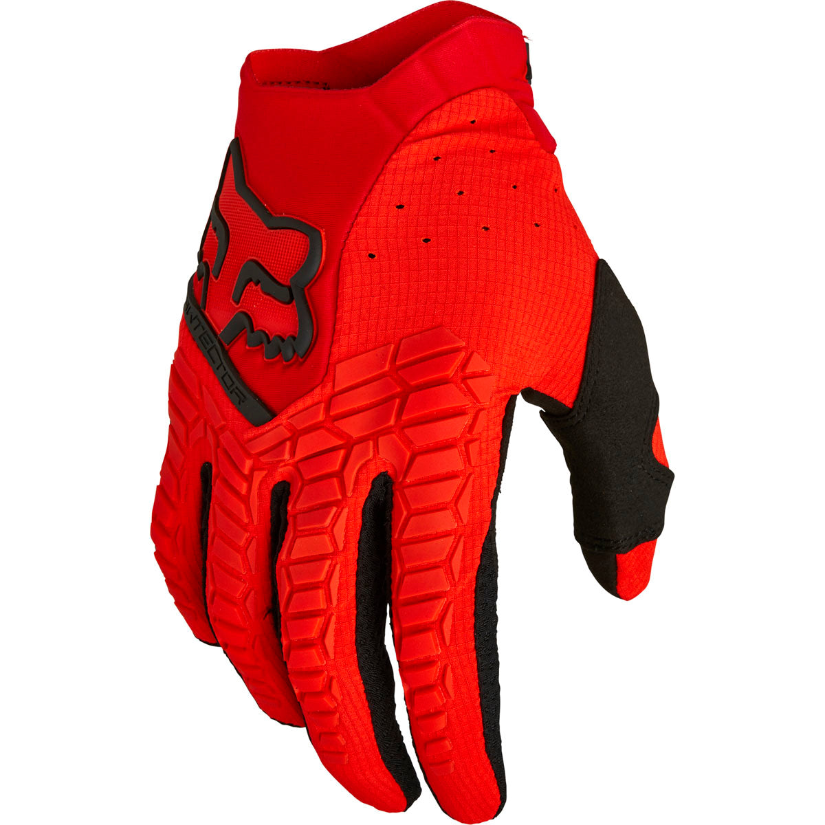 Fox Racing Pawtector Gloves - Fluorescent Red