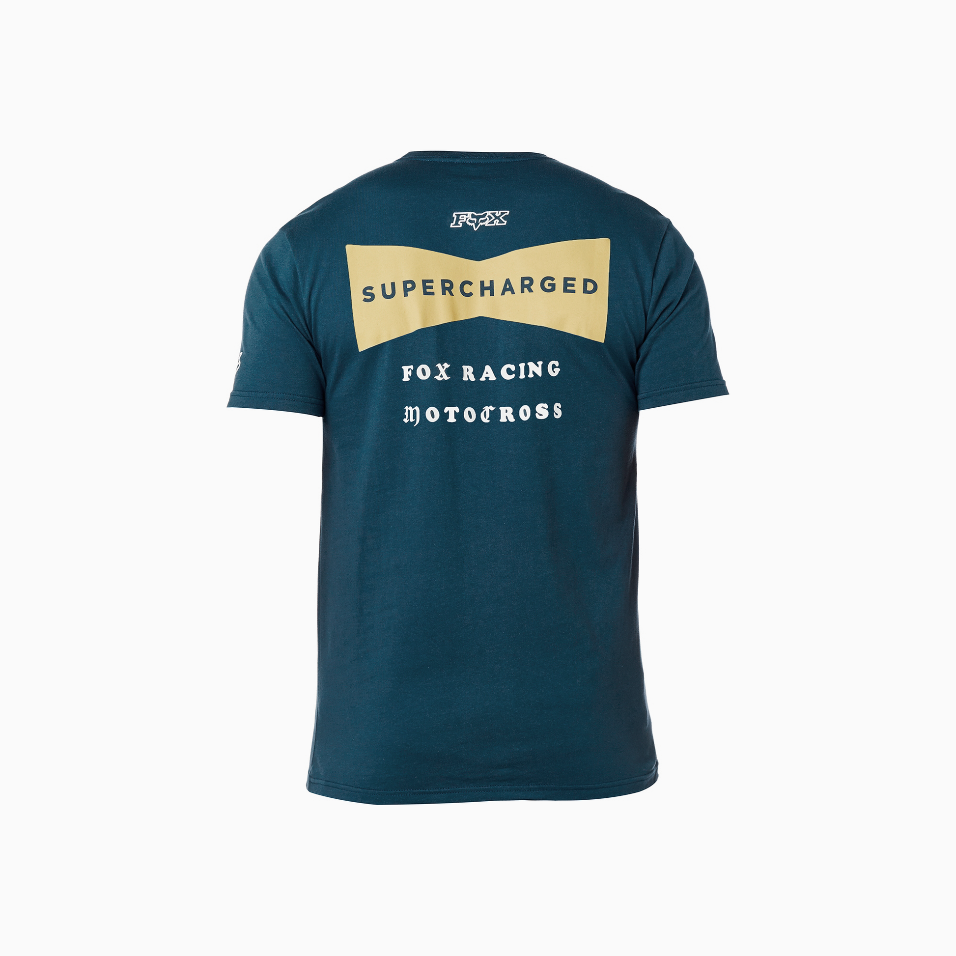 Fox Racing Supercharged Premium Tee Navy Blue Large - ExtremeSupply.com