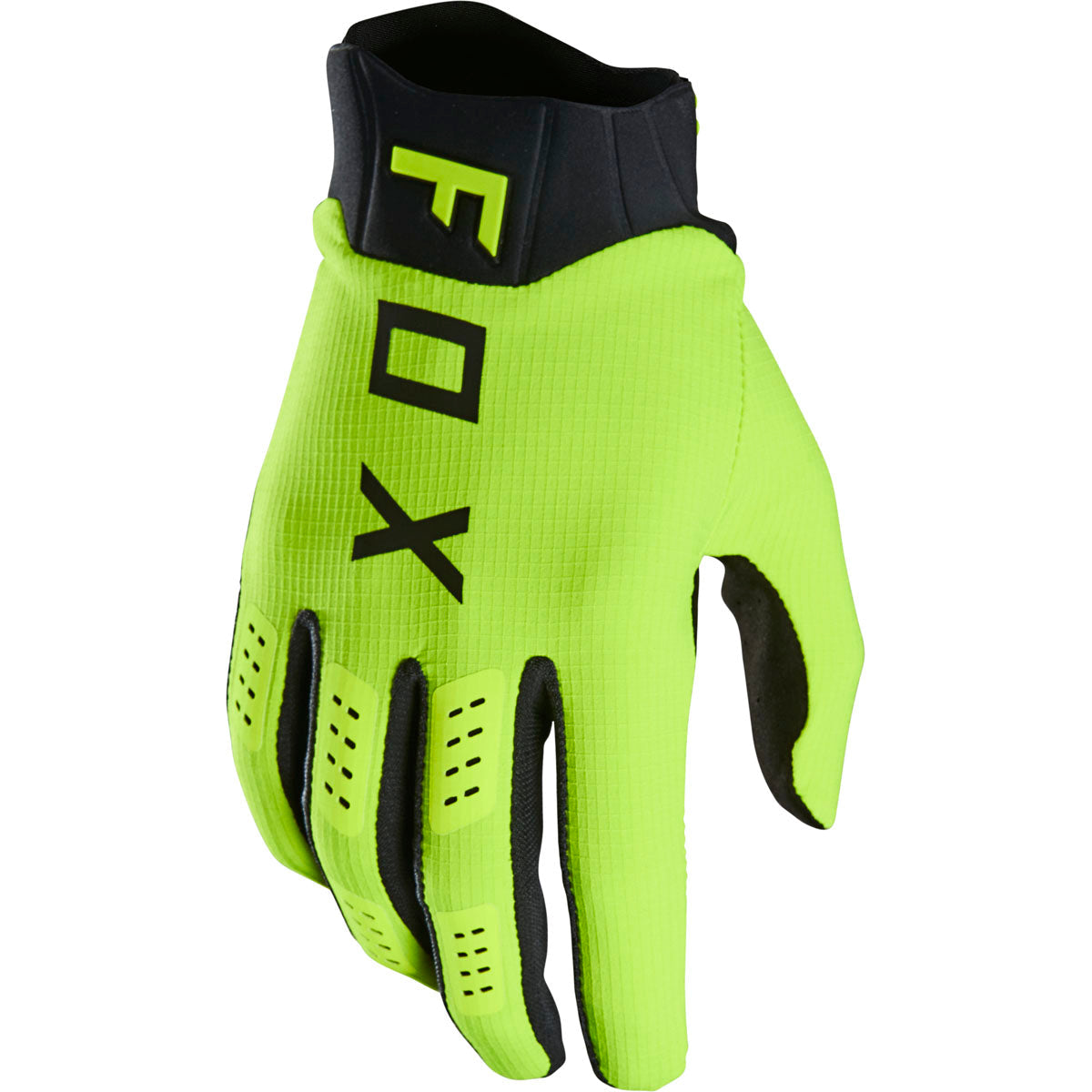 Fox Racing Flexair Gloves - Fluorescent Yellow