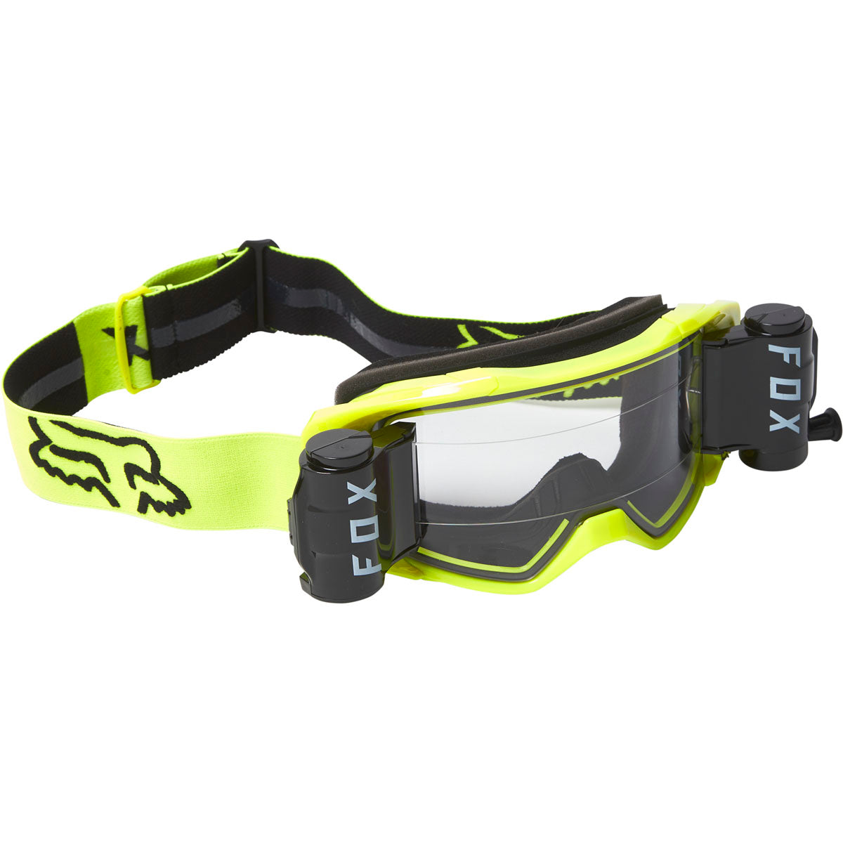 Fox Racing Vue Stray - Roll Off Goggle - Black/Yellow