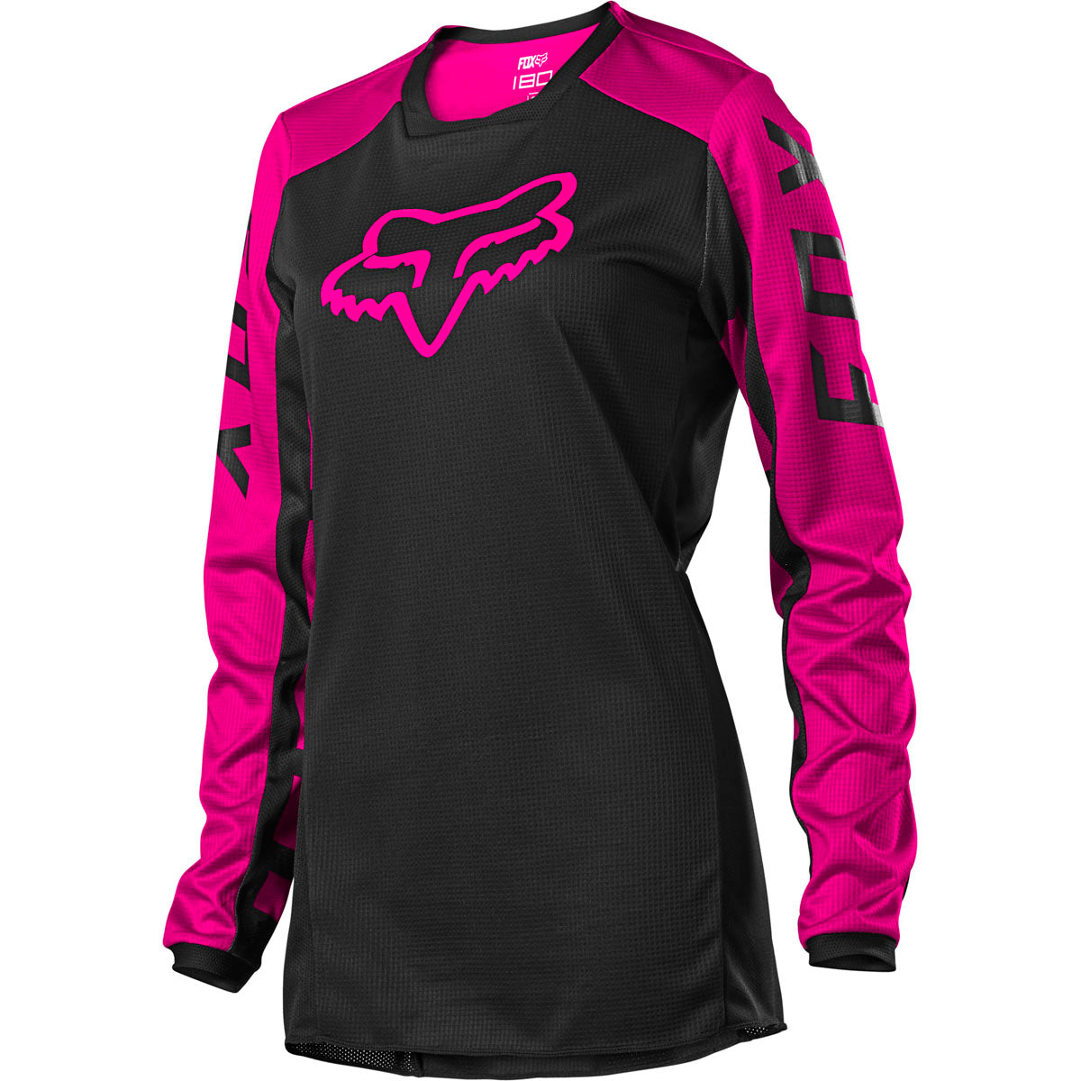 Fox Racing Womens 180 Djet Jersey - Black/Pink