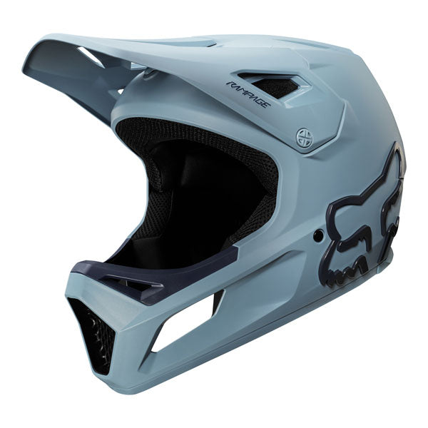 Fox Racing Youth Rampage Helmet - Light Blue/Navy