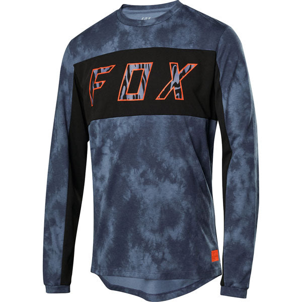 Fox Racing Ranger Dri-Release Long Sleeve Elevated Jersey - Blue Steel
