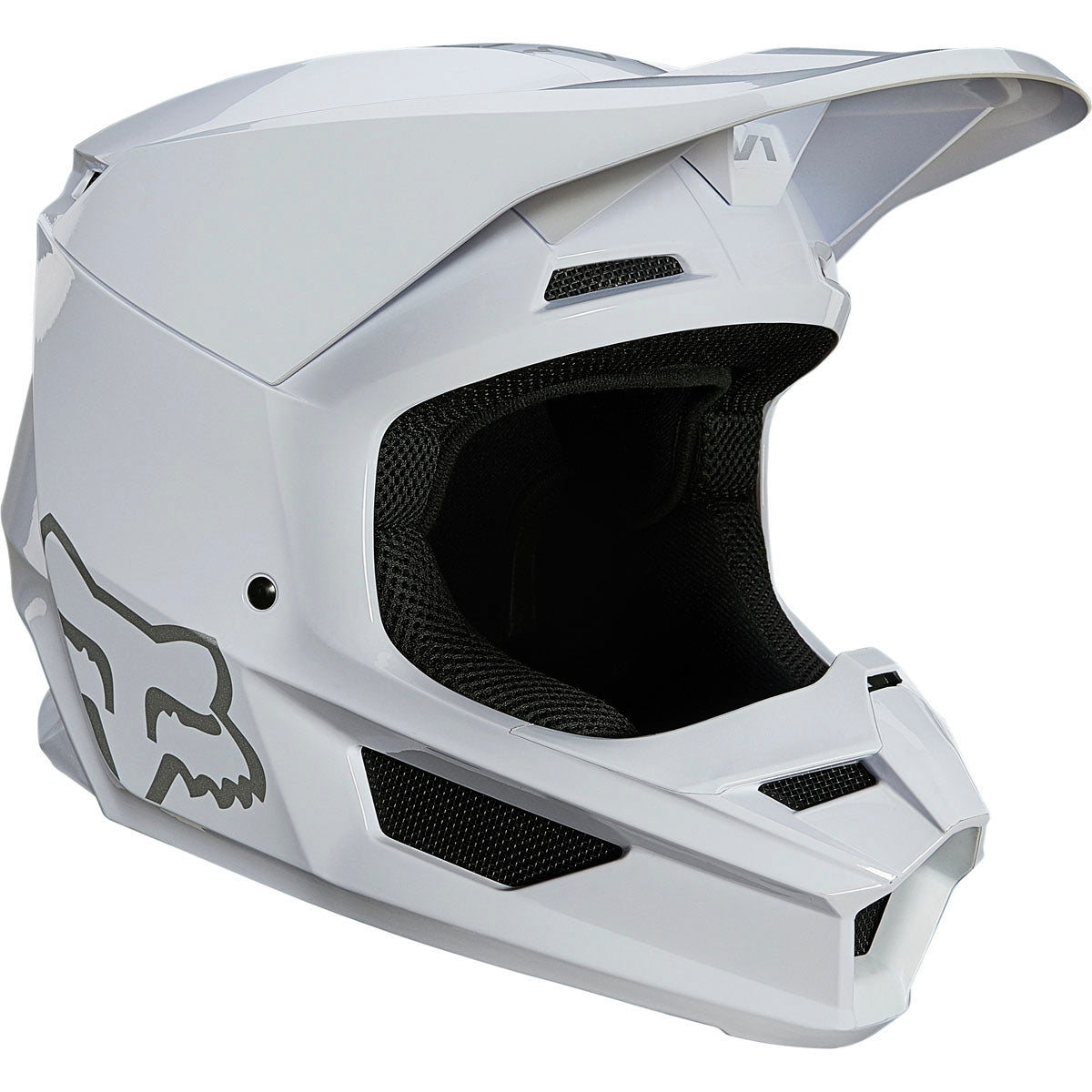 Fox Racing V1 Plaic Helmet - White