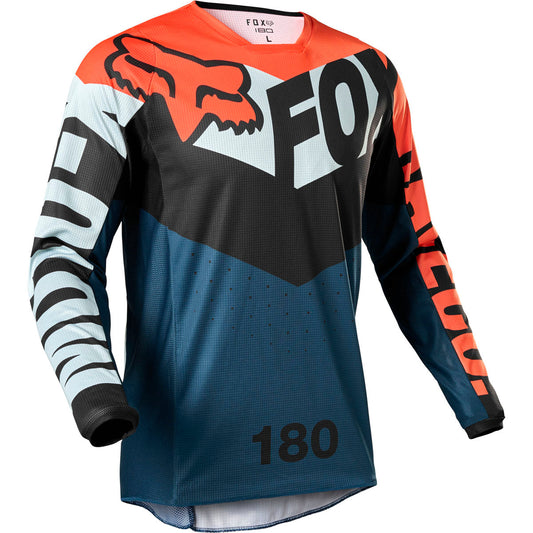 Fox Racing 180 Trice Jersey - Grey/Orange