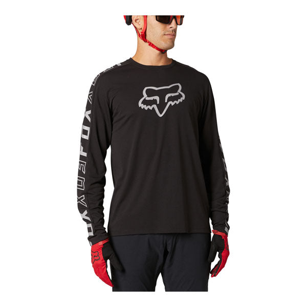 Fox Racing Ranger Dri-Release Long Sleeve Jersey (CLOSEOUT) - Black