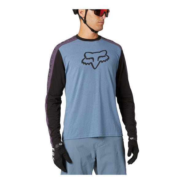 Fox Racing Ranger Dri-Release Long Sleeve Jersey - Matte Blue