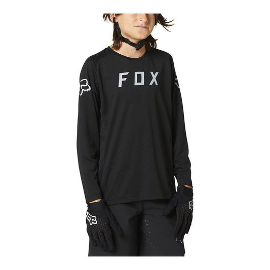 Fox Racing Youth Defend Long Sleeve Jersey - Black