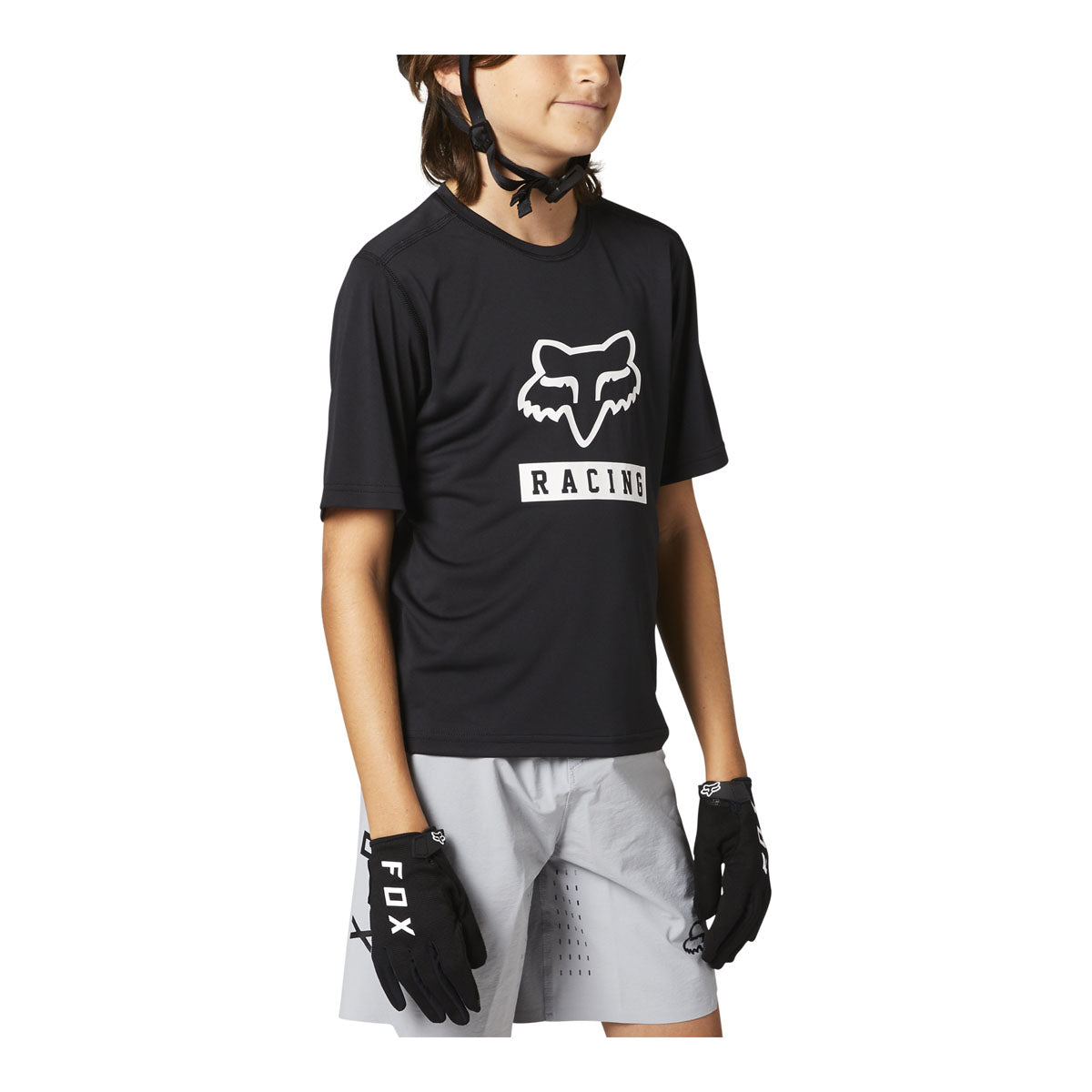Fox Racing Youth Ranger Short Sleeve Jersey - Black