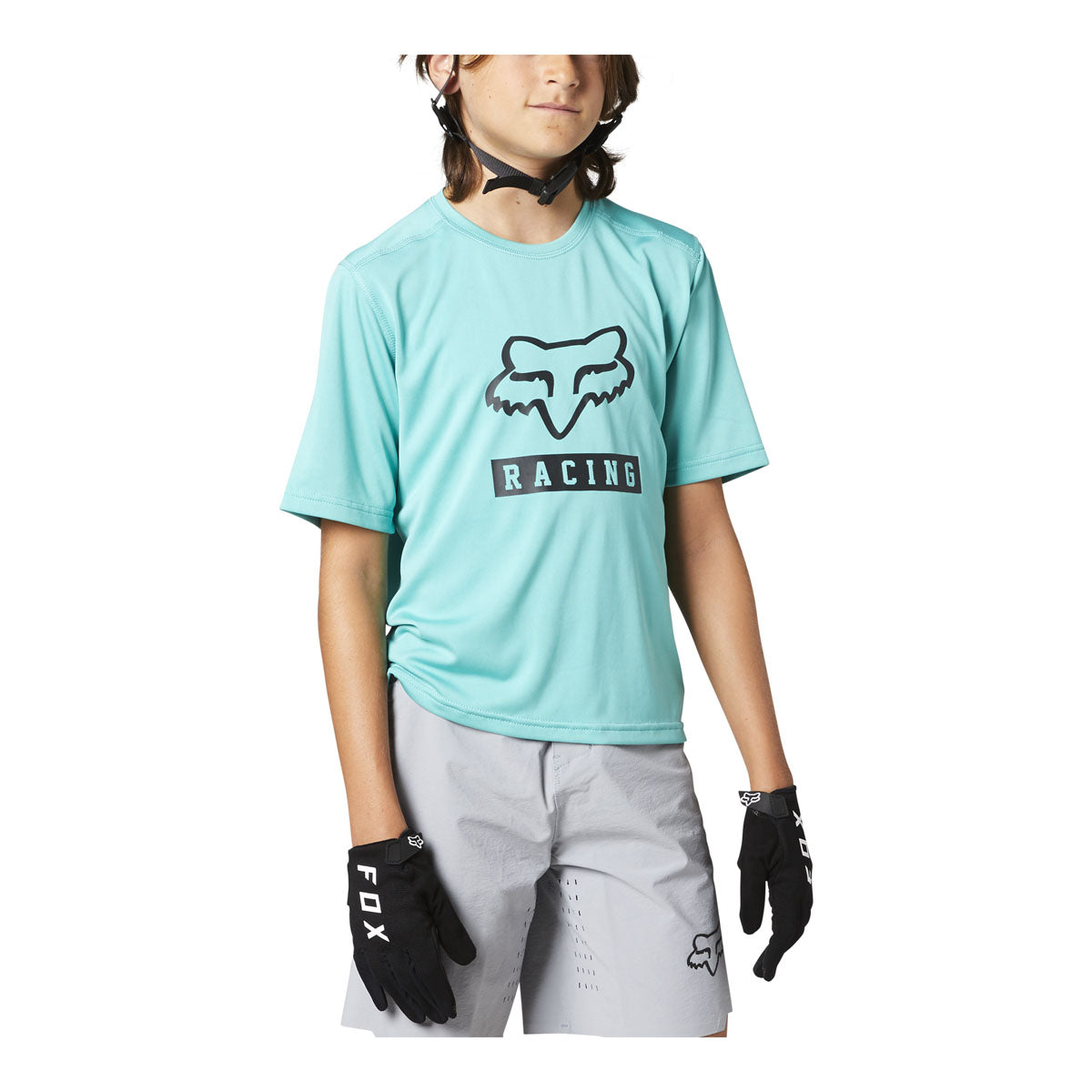 Fox Racing Youth Ranger Short Sleeve Jersey - Teal
