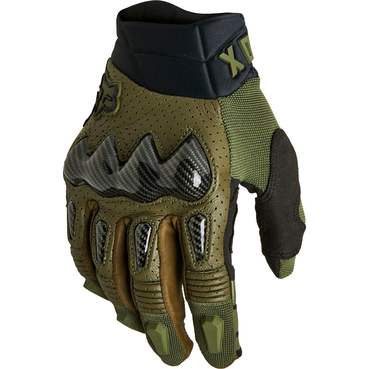 Fox Racing Bomber Gloves - Fatigue Green