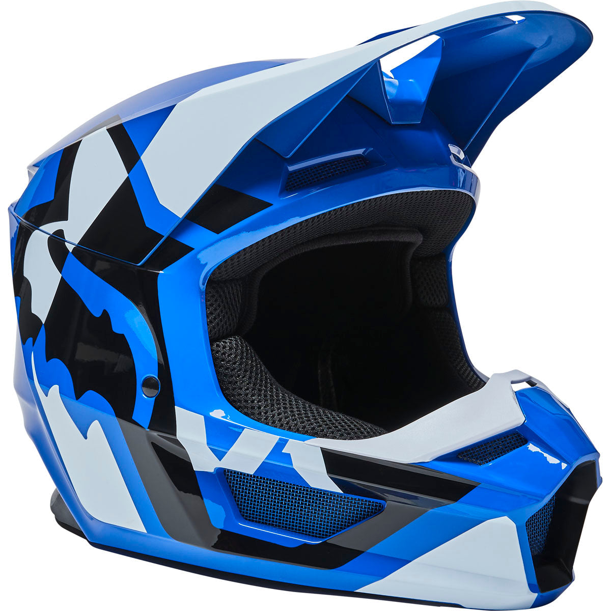 Fox Racing V1 Lux Helmet - Blue
