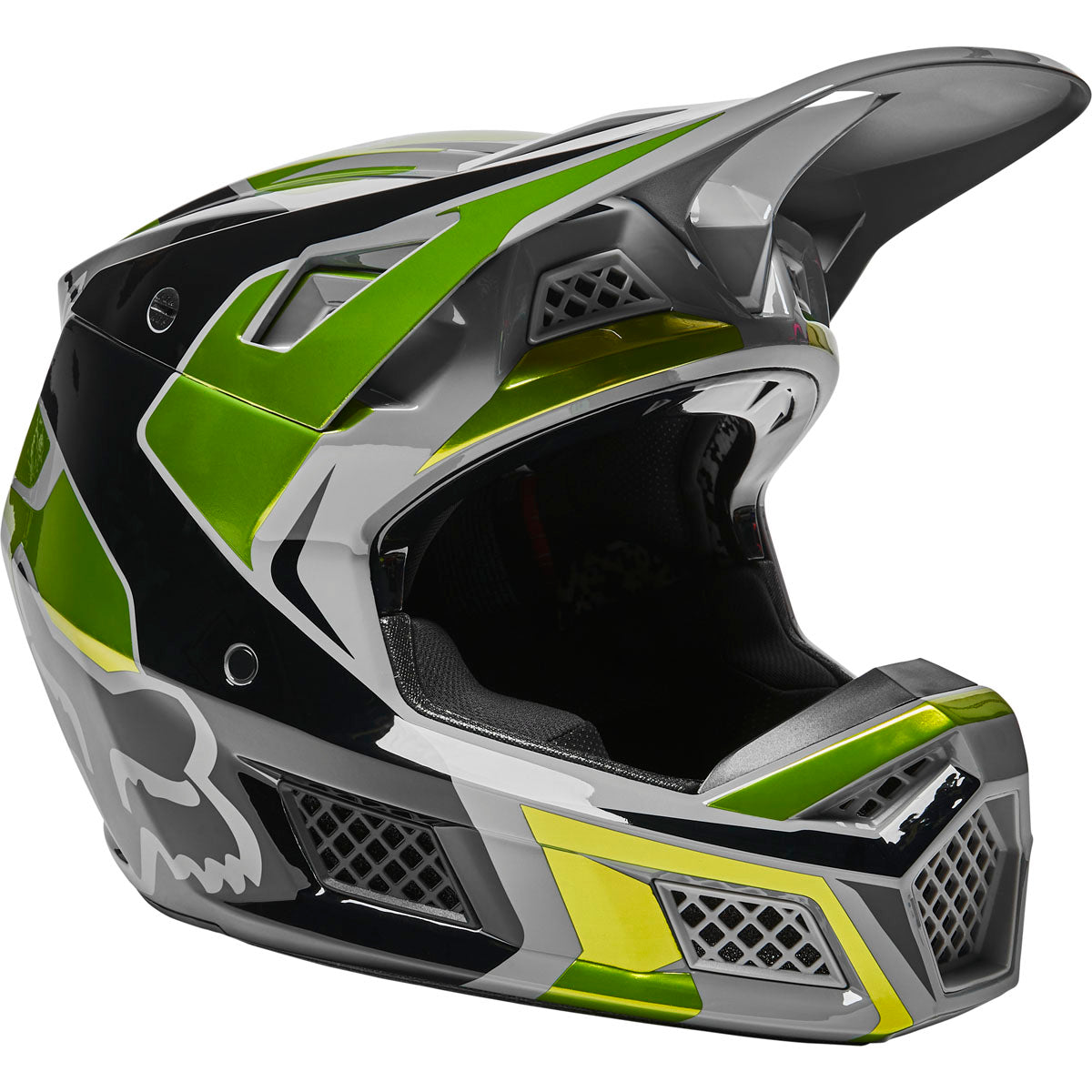 Fox Racing V3 Rs Mirer Helmet ECE - Fluorescent Yellow