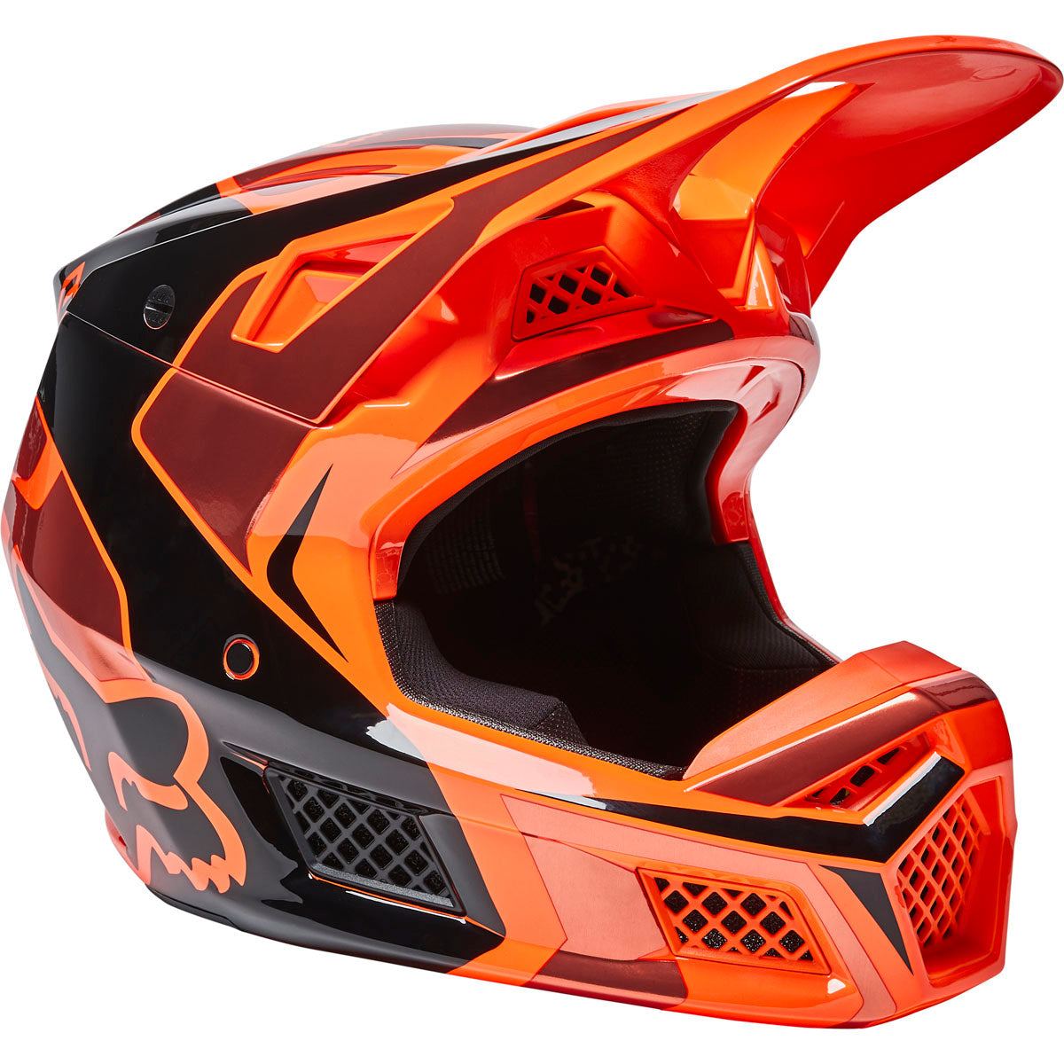 Fox Racing V3 Rs Mirer Helmet - Fluorescent Orange