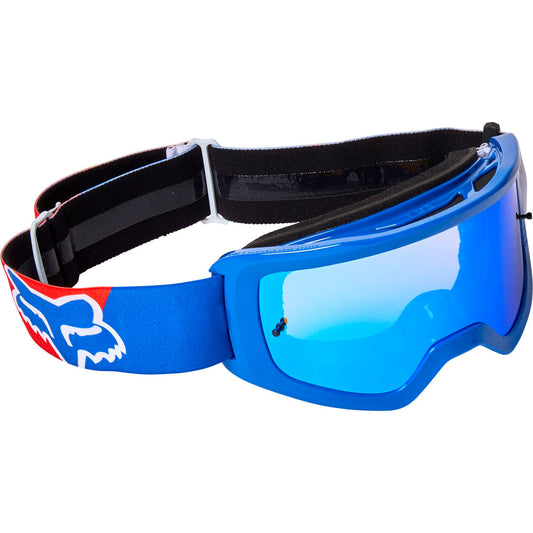 Fox Racing Main Skew Goggle - Spark - White/Red/Blue