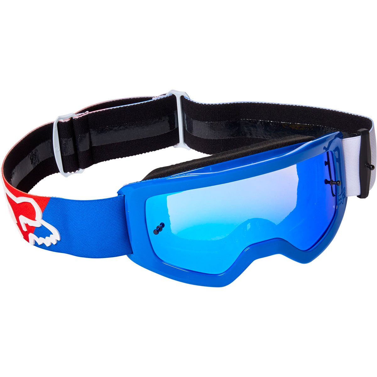 Fox Racing Youth Main Skew Goggle Spark - White/Red/Blue